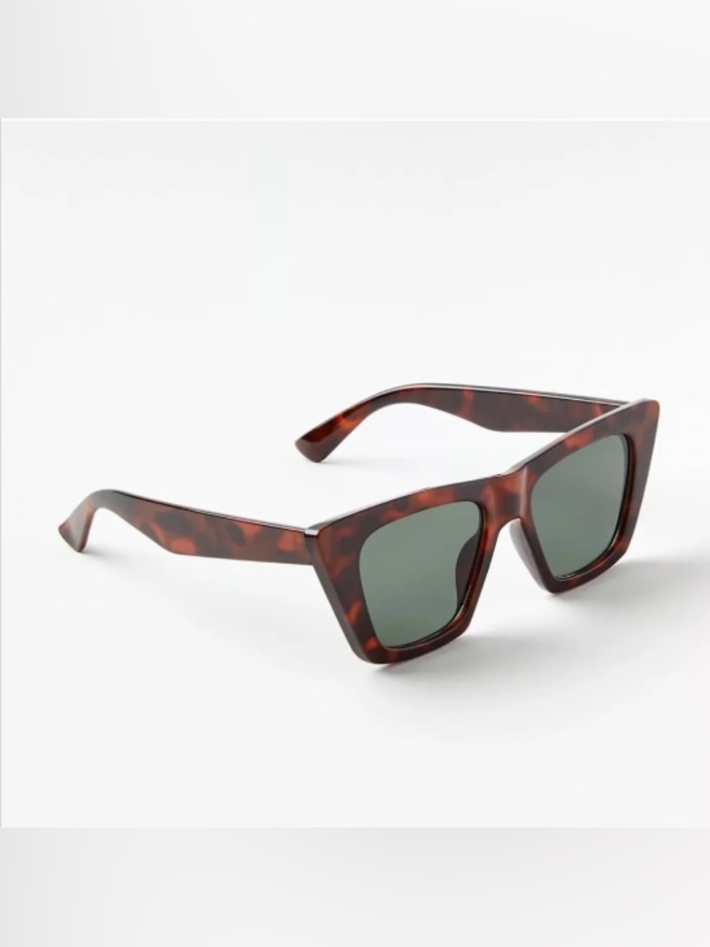 LOFT sharp cat eye sunglasses tortoise